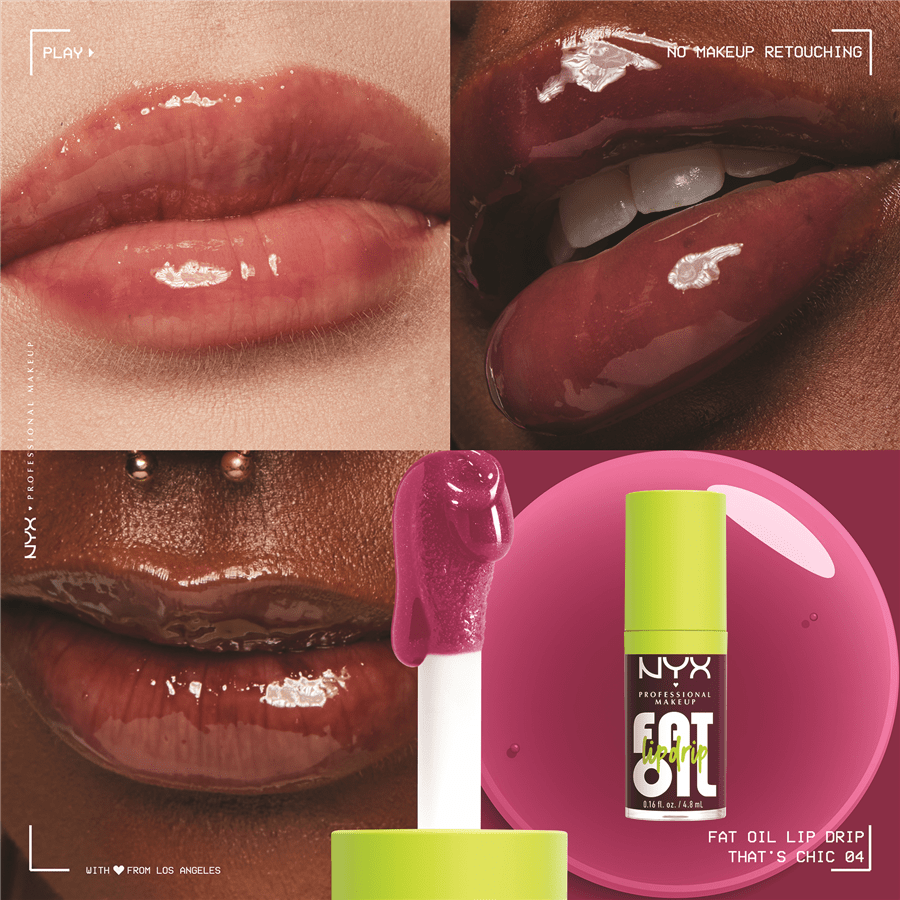 שמן שפתיים FAT OIL LIP DRIP  גוון 04 THA