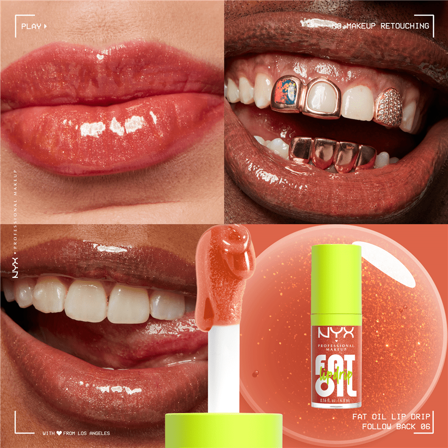 שמן שפתיים FAT OIL LIP DRIP גוון 06 FOLL