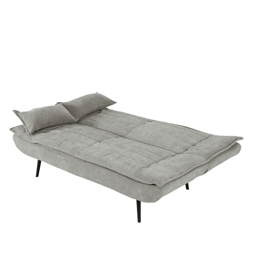 HOFFMAN ספה נפתחת אפור ב