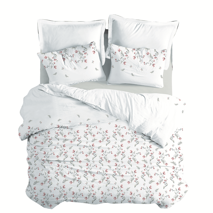 סט מצעים יחיד כותנה קורל