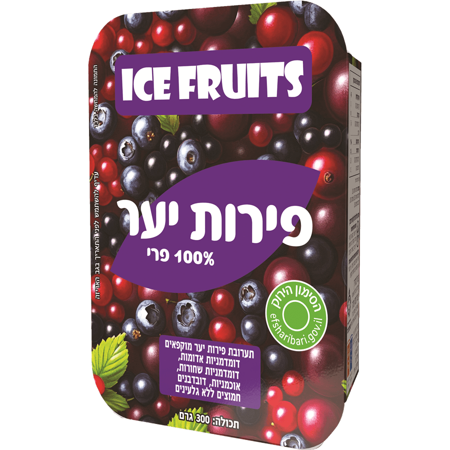 מיקס פירות יער מוקפא300ג