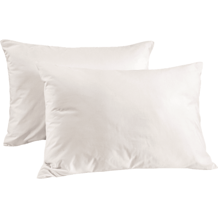 זוג ציפיות חלק לבן