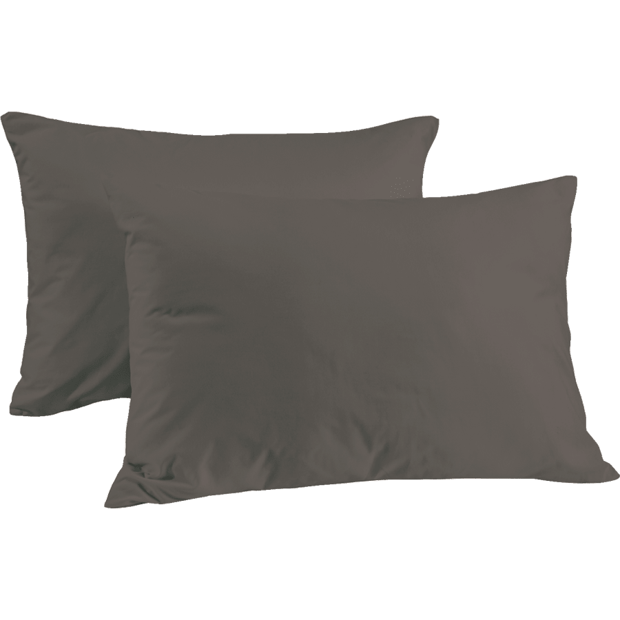 זוג ציפיות חלק אפור כהה