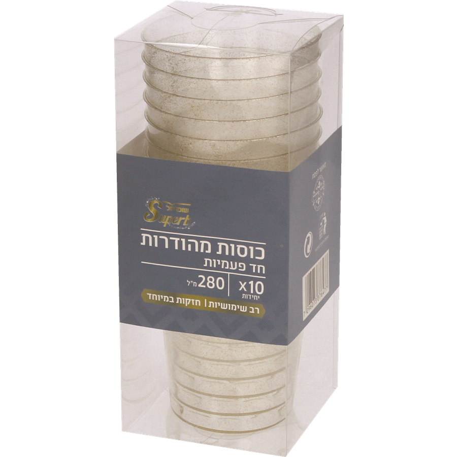 כוסות מהודרות כסף/זהב