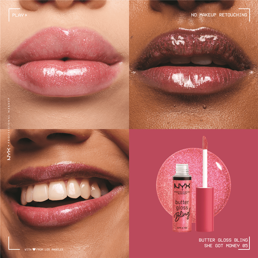 גלוס  SHE GOT MONEY 05 BUTTER LIP GLOSS