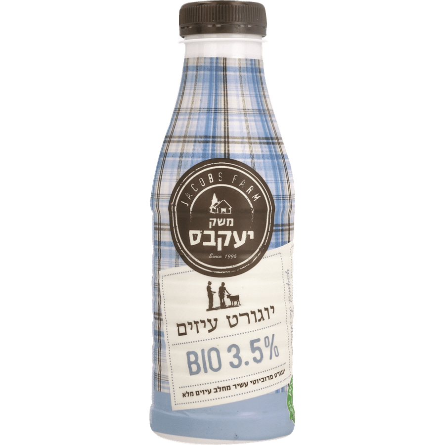יוגורט עיזים באריזה 500 מ"ל