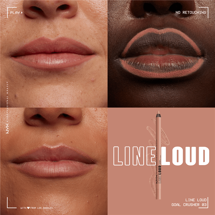 עפרון תוחם שפתיים LINE LOUD גוון 03 GOAL