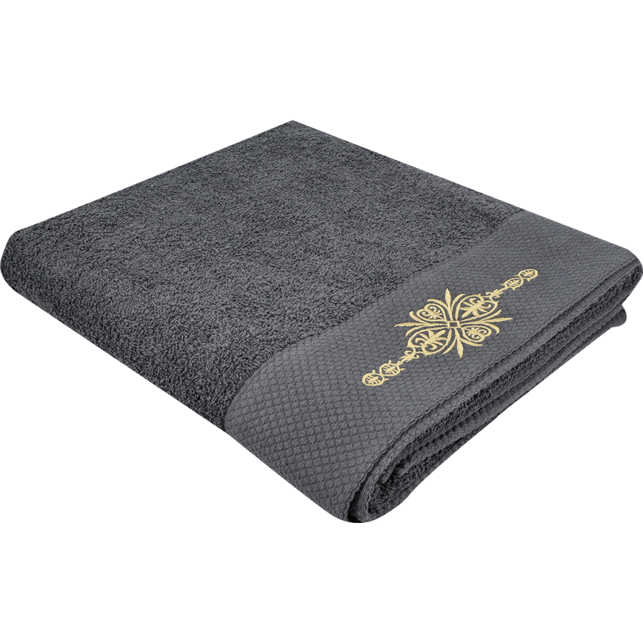 מגבת ענק קורל אפורה