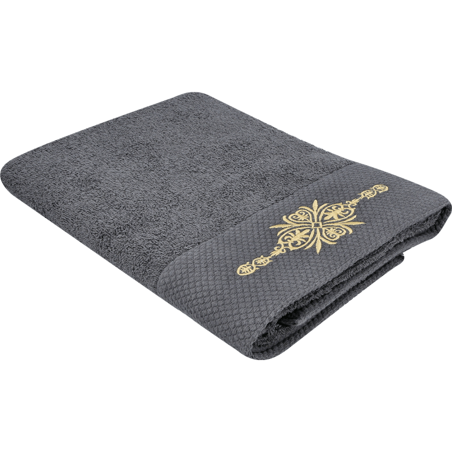 מגבת רחצה קורל אפורה