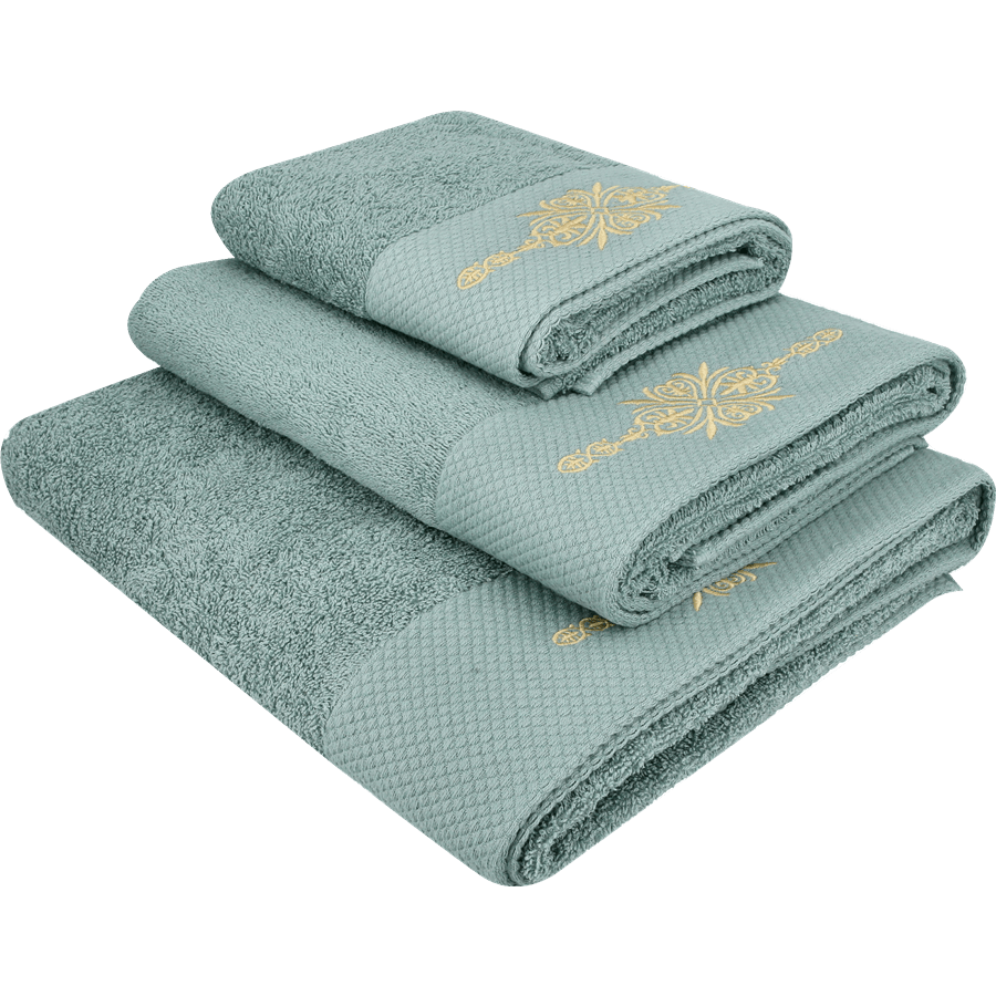 מגבת פנים קורל טורקיז