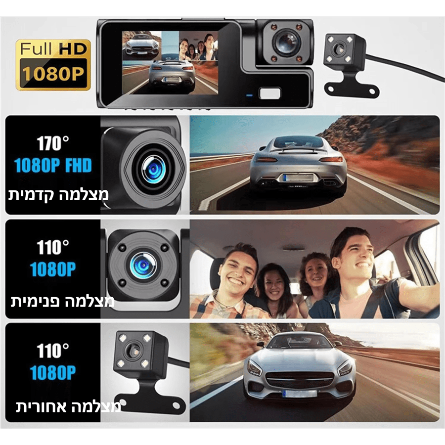 מצלמת 3 עדשות