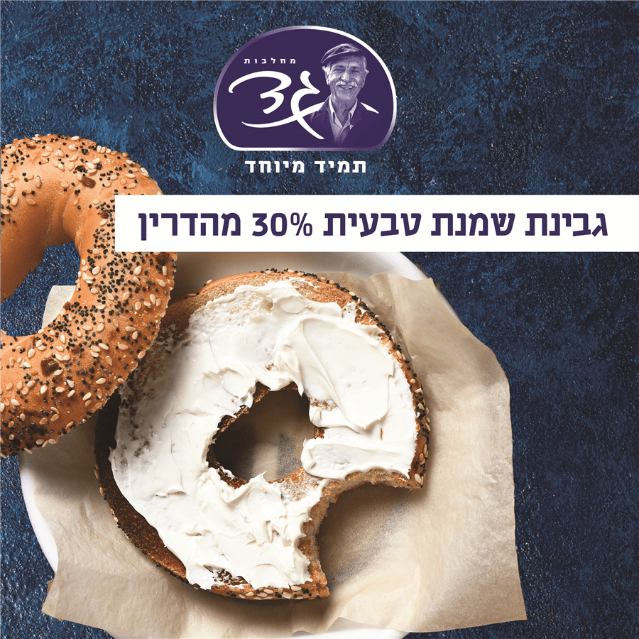 שמנת בטעם טבעי 30% מ