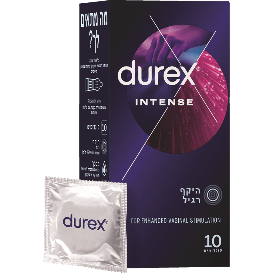 קונדומי דורקס Intense עם