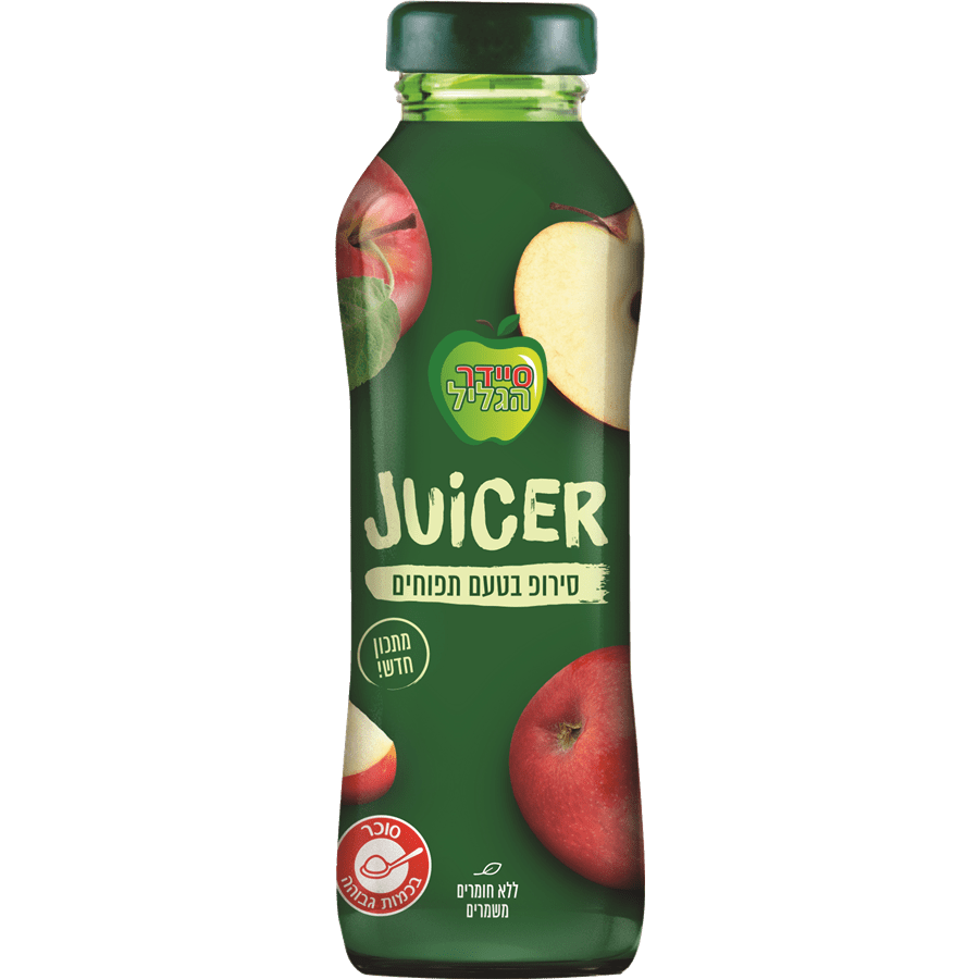 סירופ בטעם תפוחים 330 מל JUICER