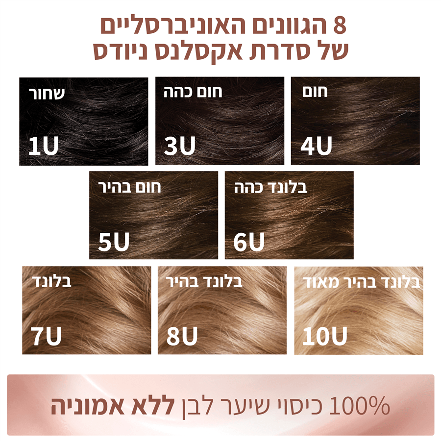 אקסלנס בלונד בהיר 10U