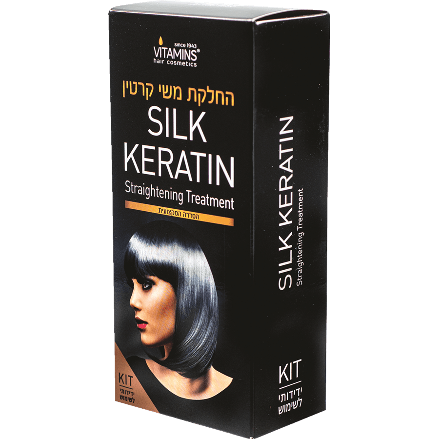 החלקת שיער ביתית  קרטין