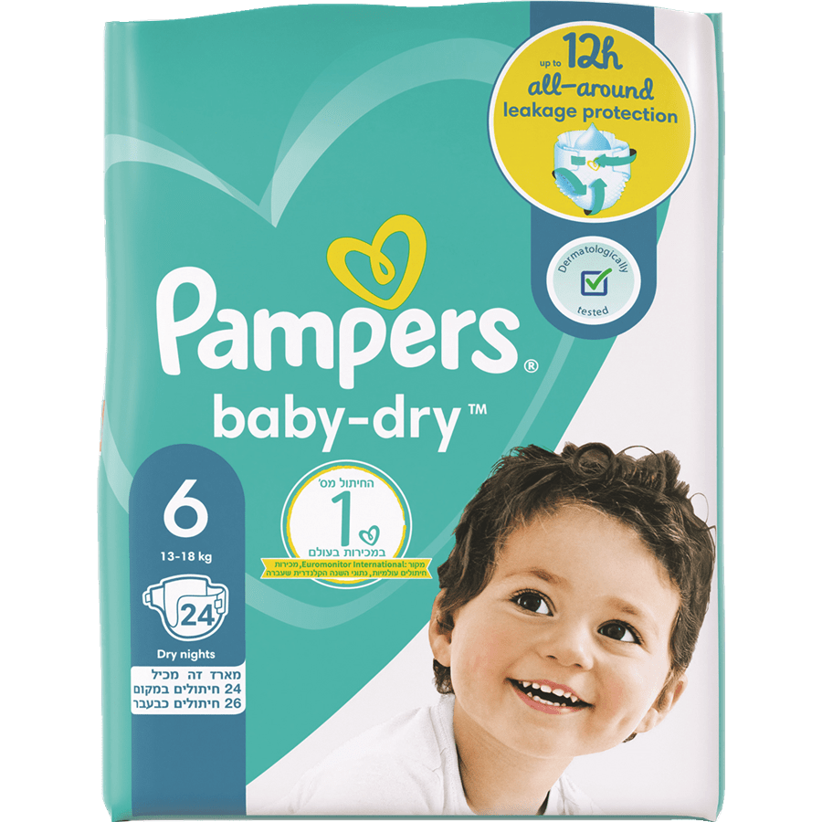 חיתולי פמפרס בייבי ד