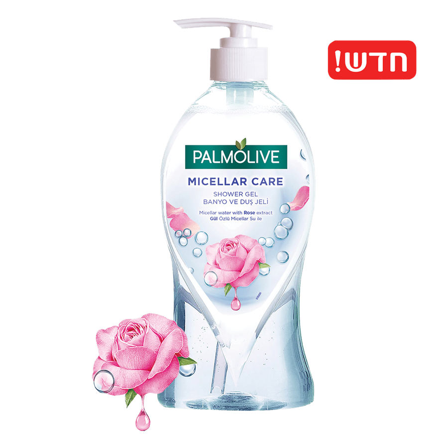 ג'ל רחצה מיסלרי ורדים