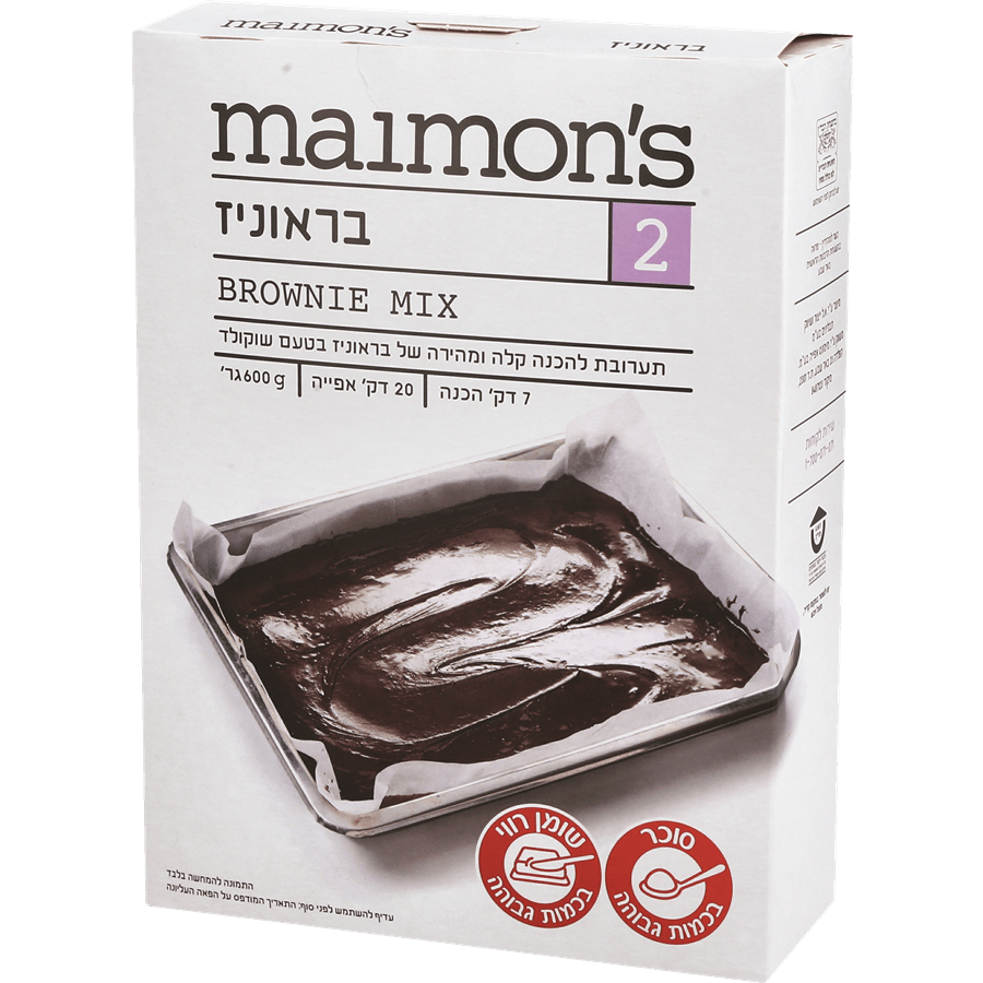 תערובת בראוניס 425 גרם