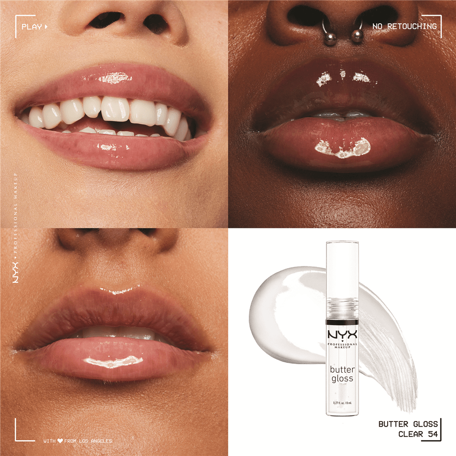 גלוס BUTTER LIP GLOSS SUGER GLASS 54 גימ