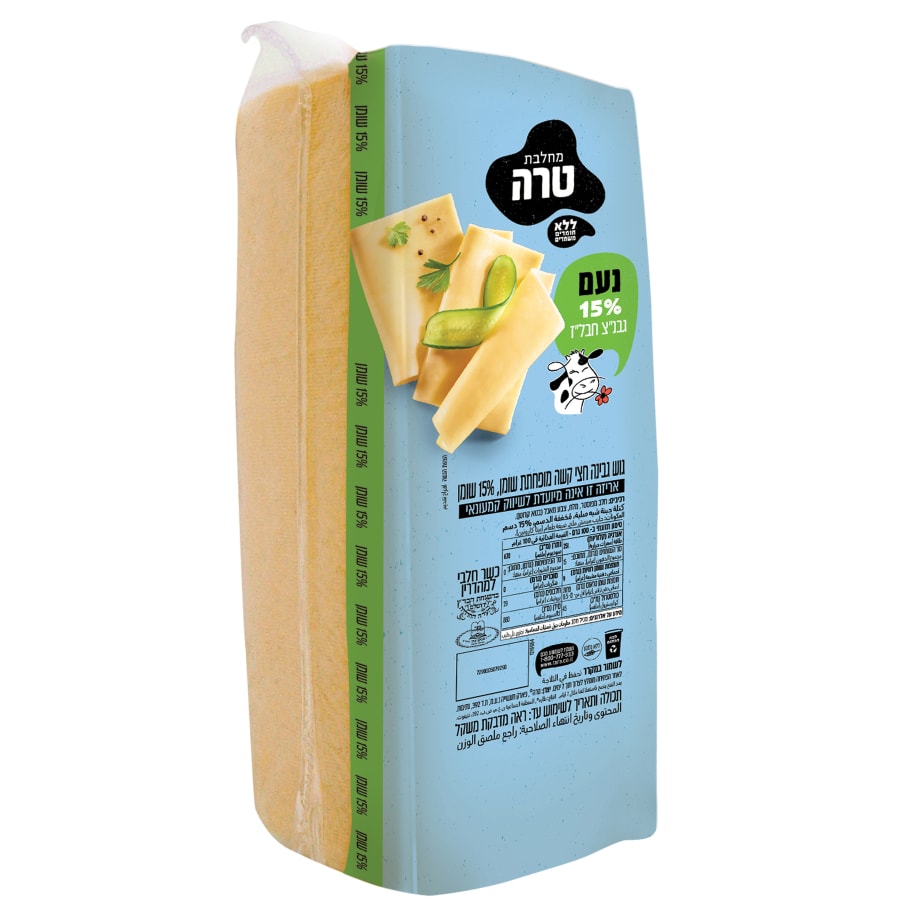גבינה צהובה נעם 15%