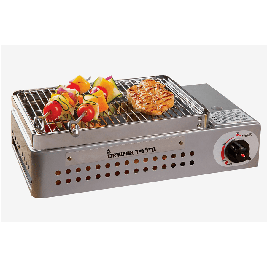 גריל נייד+4 מיכלי גז