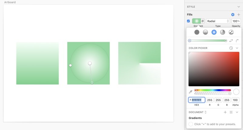 グラデーション