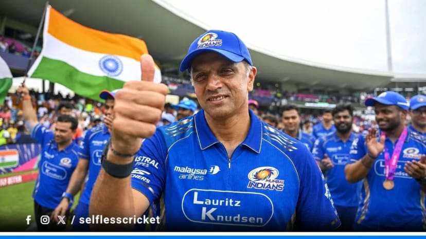 Why Rahul Dravid Could Be the Head Coach Mumbai Indians Need