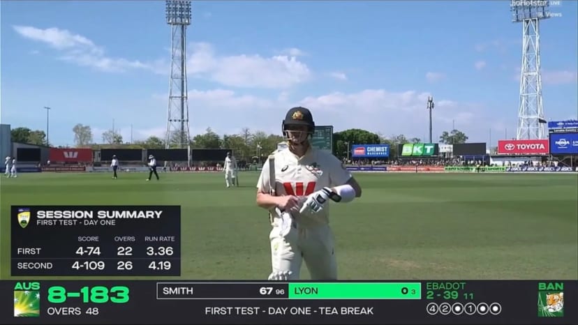 At 37, Steve Smith Is Still Carrying a Young Australian Side