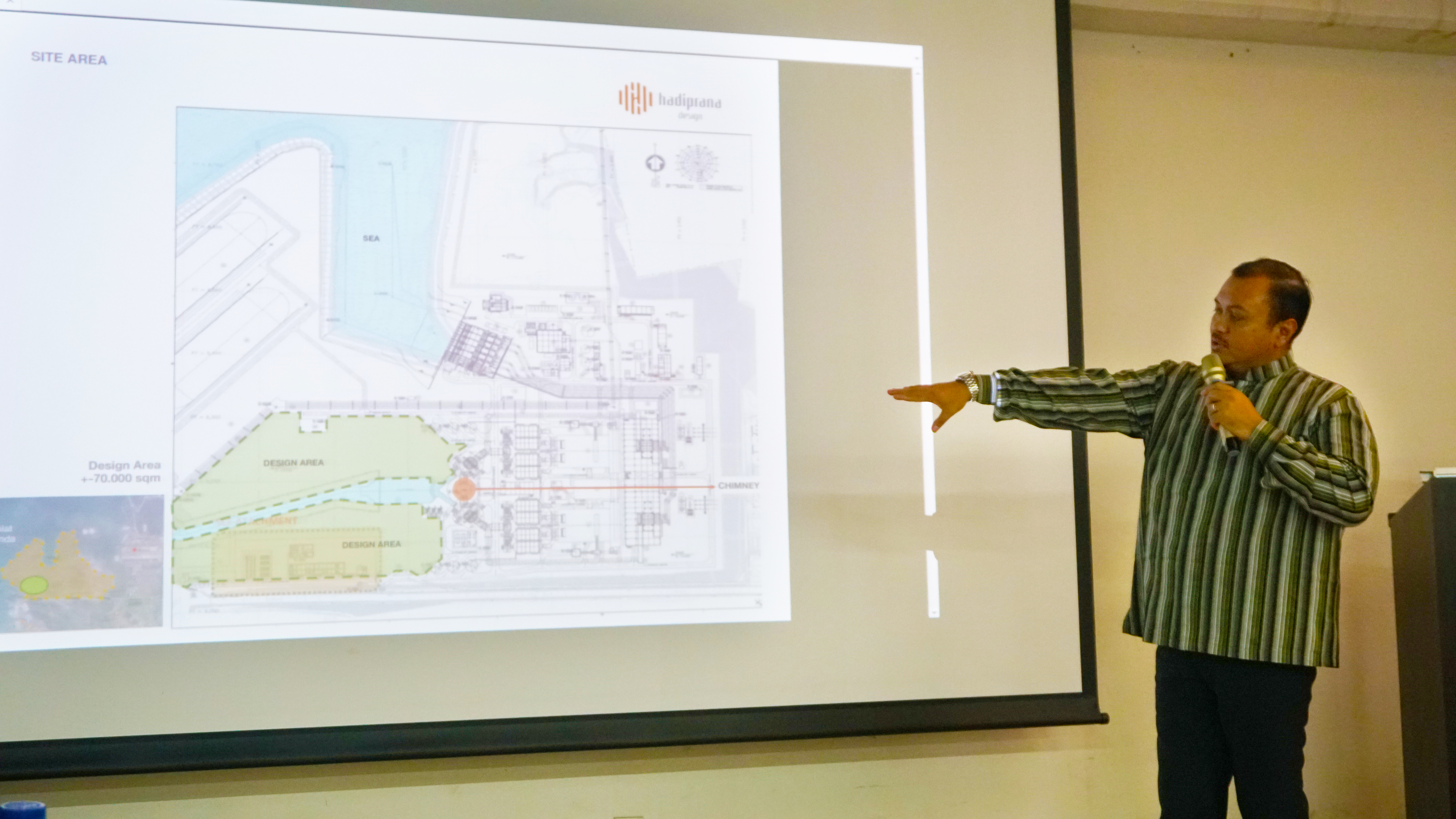 Presentasi Ar. firdause di Event Perzpective di Universitas Tarumanegara UNTAR