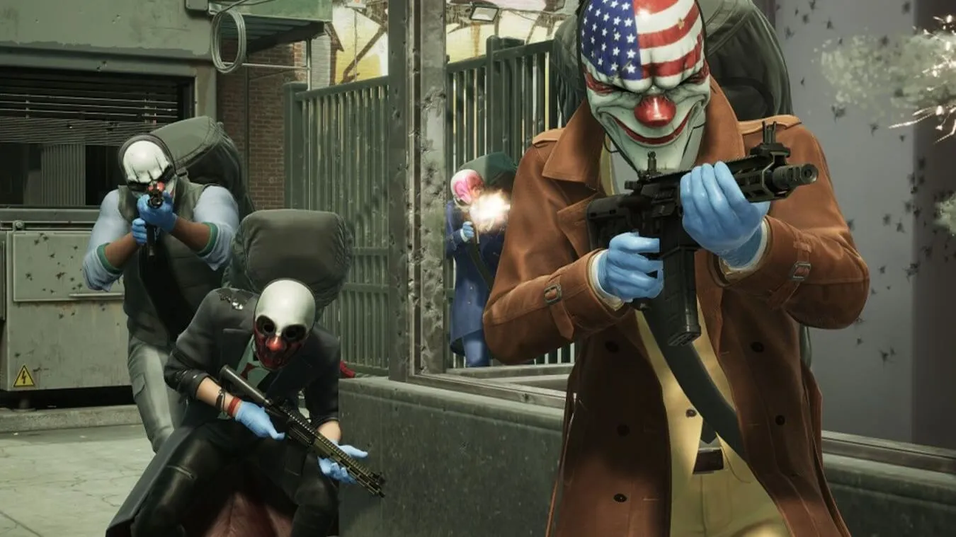 Denní online Payday 3 na Steamu je desetkrát menší než u Payday 2