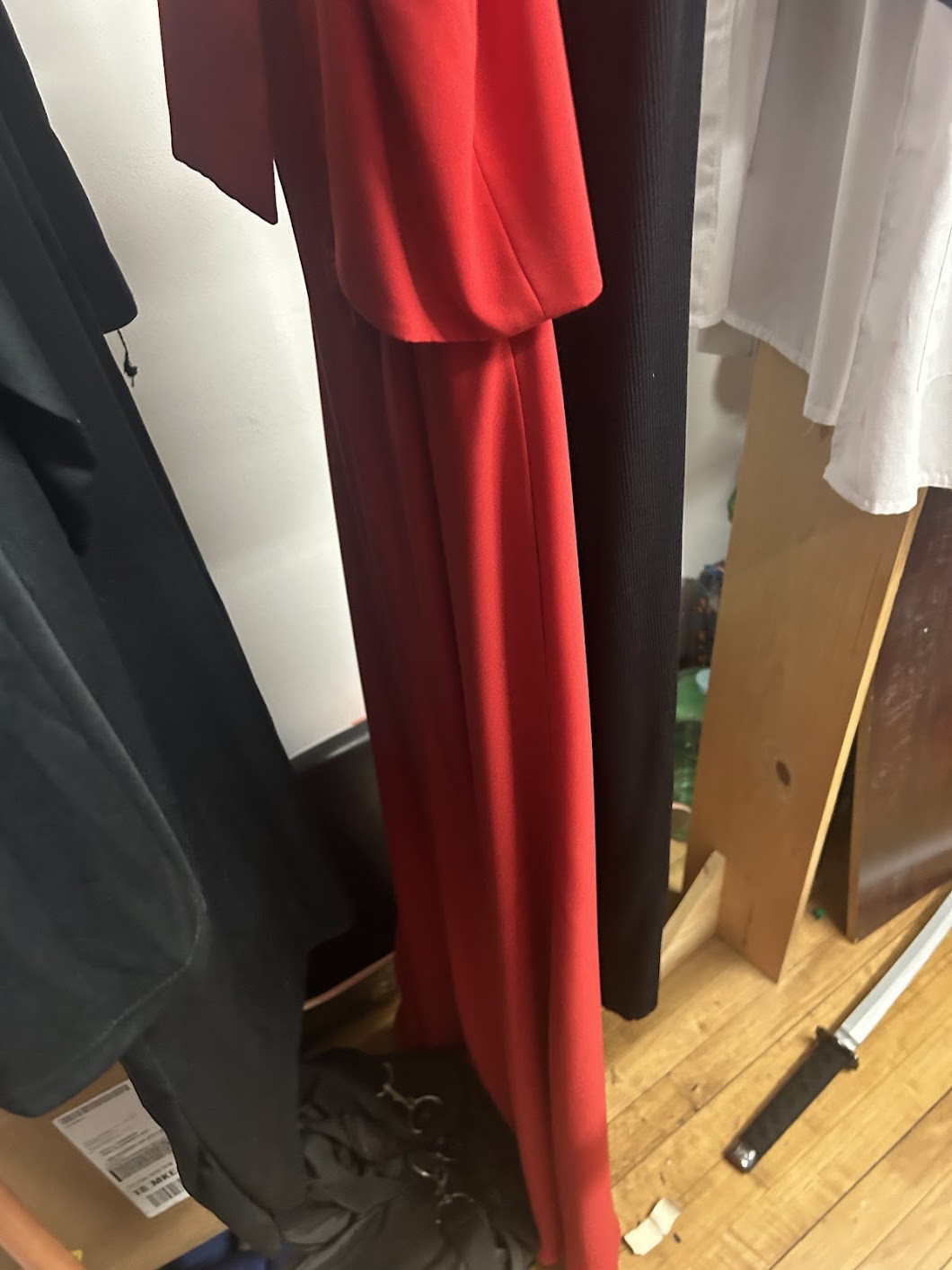 Jill Stuart Elegant Red Maxi Dress