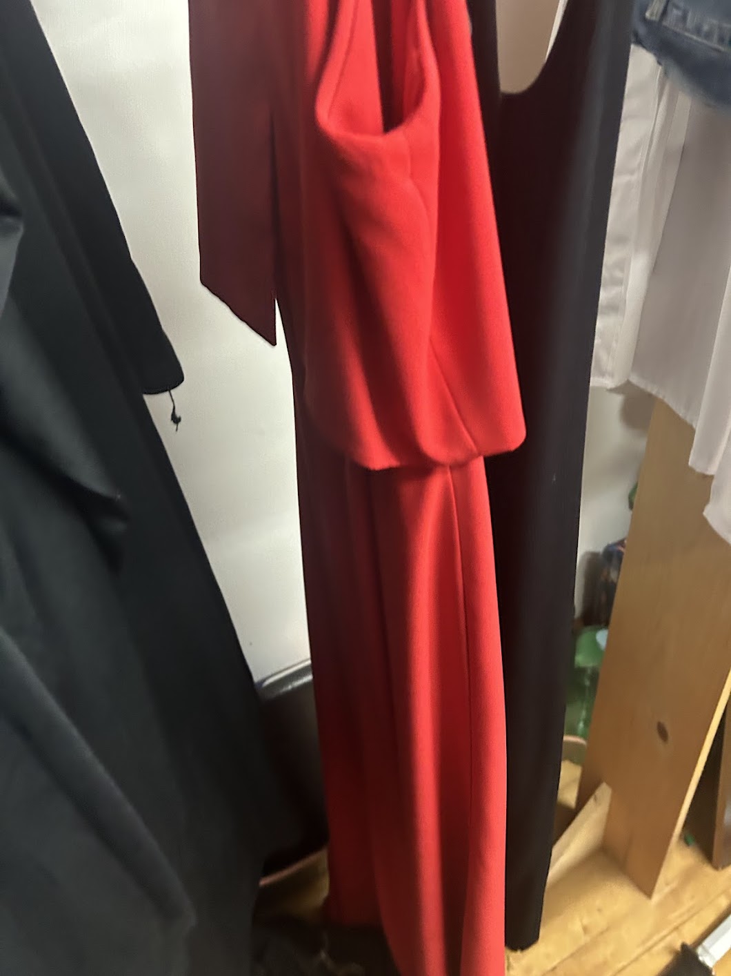 Jill Stuart Elegant Red Maxi Dress