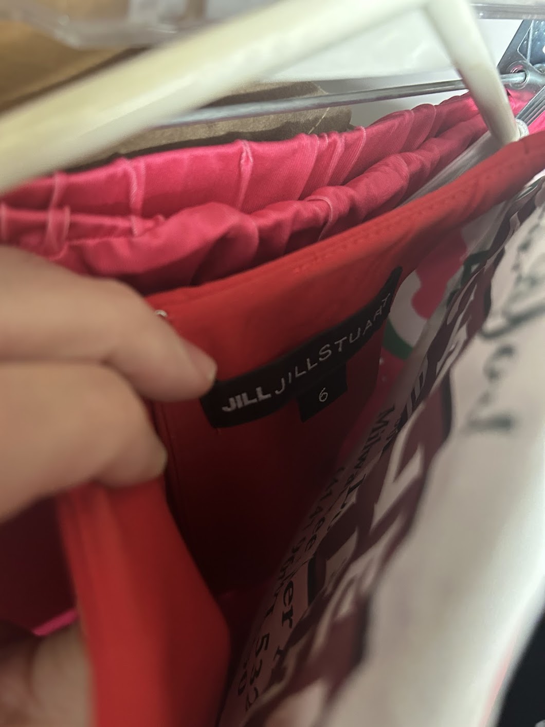 Jill Stuart Elegant Red Maxi Dress