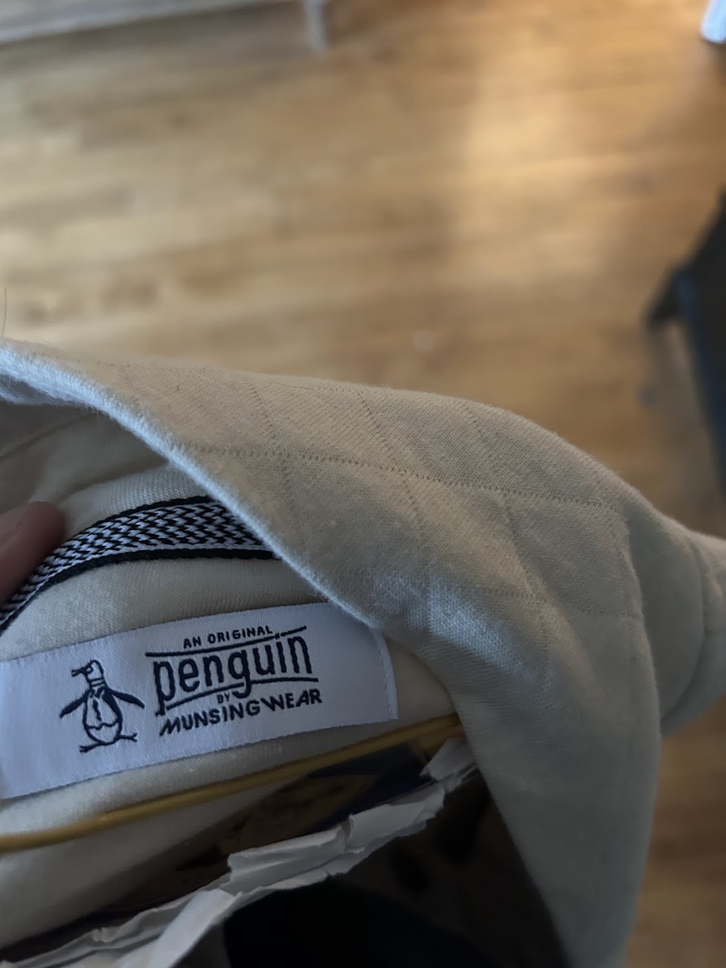 Original Penguin Quilted Snap-Neck Pullover