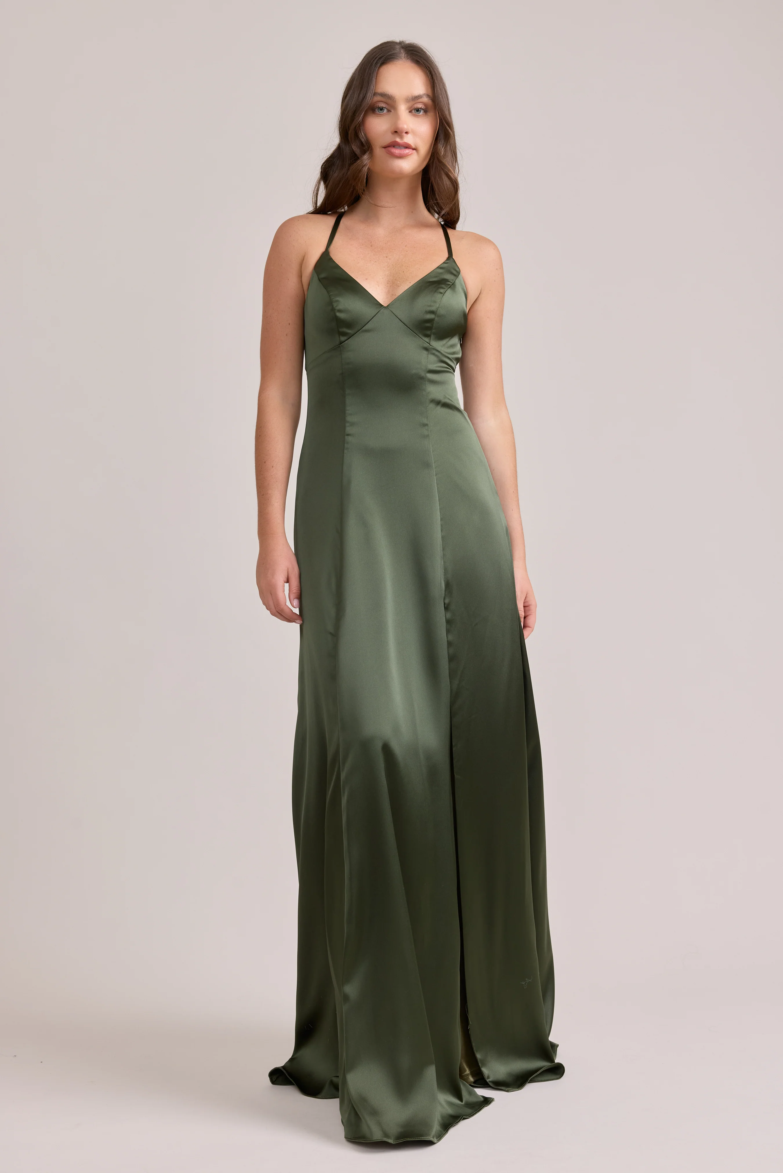 Revelry Karsyn Satin Dress