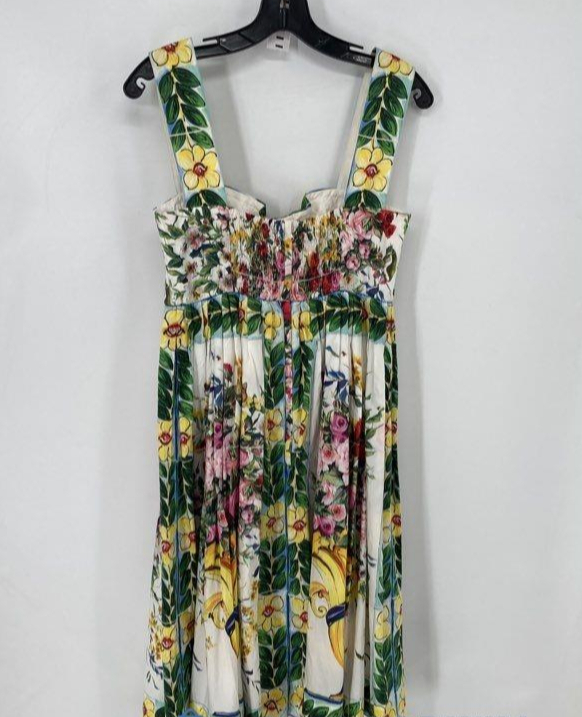 Dolce & Gabbana Floral Fit and Flare Dress