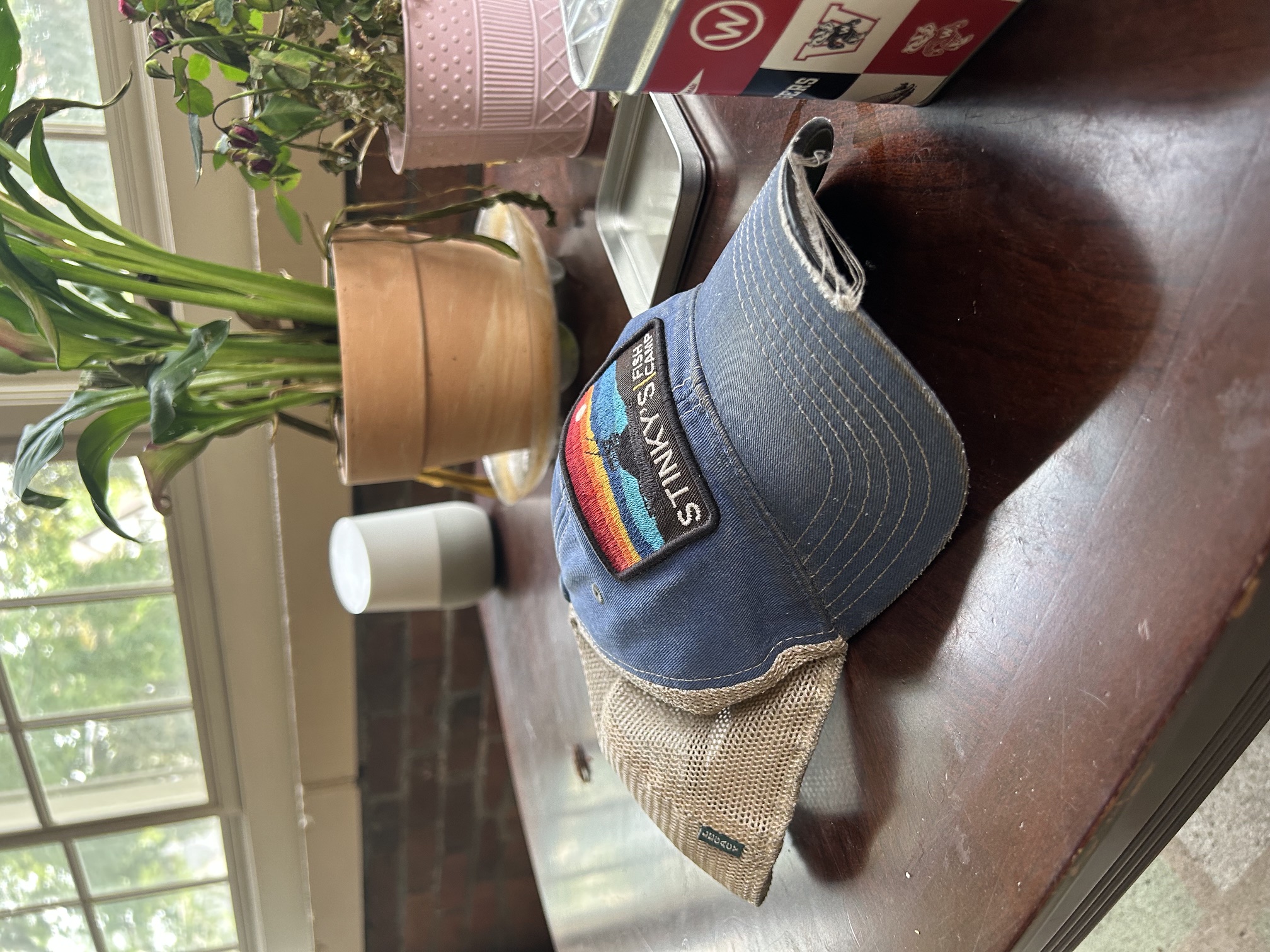 Stinky's Trucker Hat with Rainbow Patch