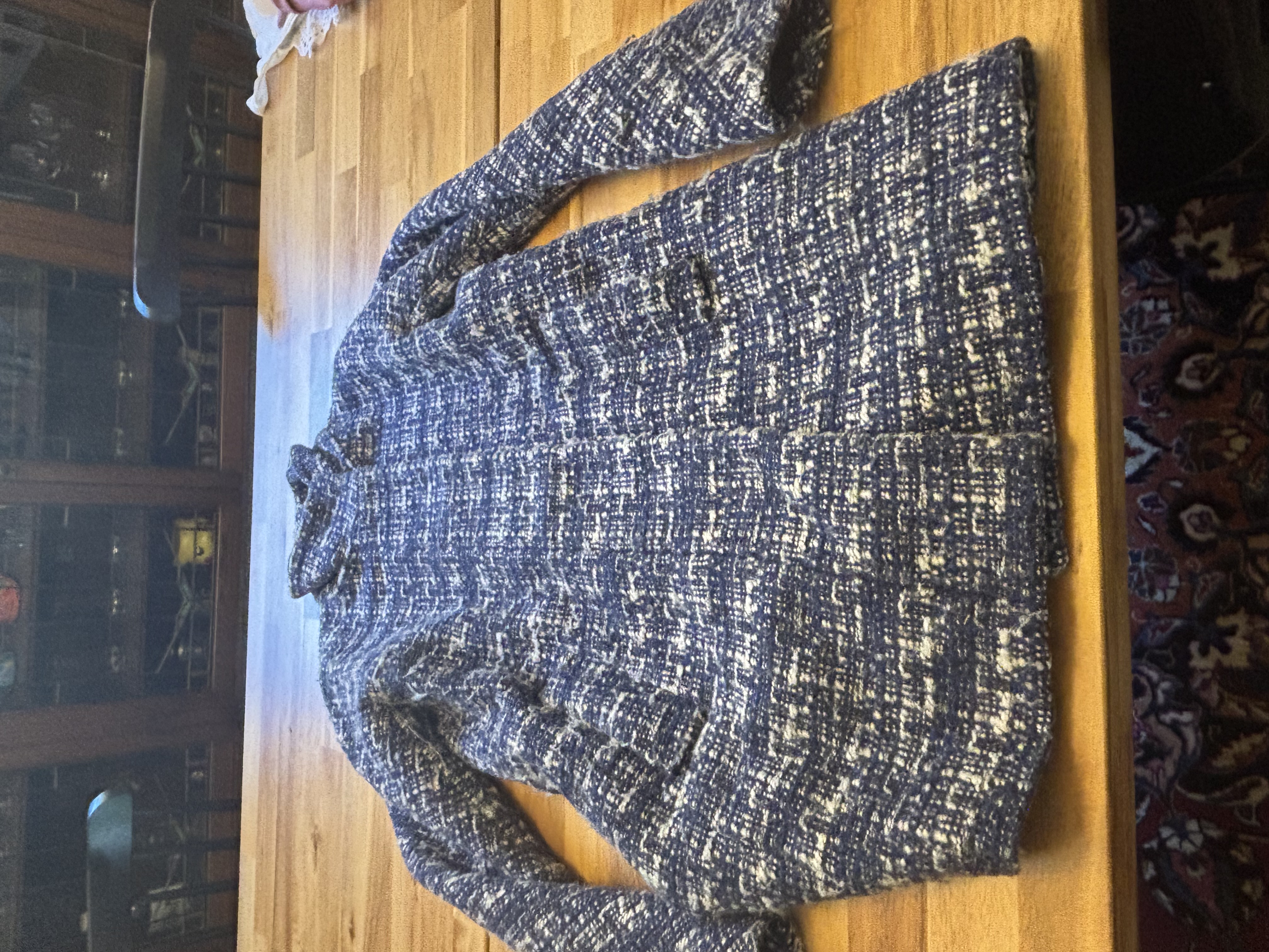 J.Crew Elegant Tweed Coat