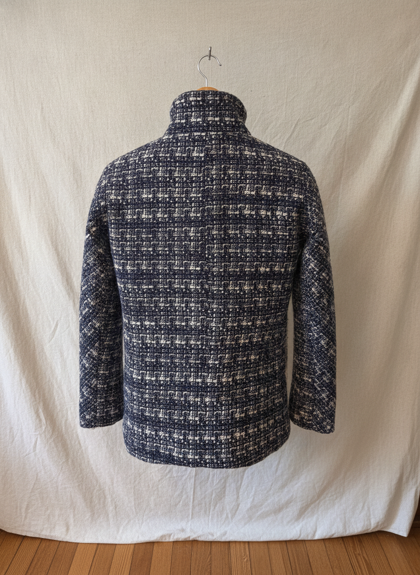 J.Crew Elegant Tweed Coat - Studio Shot