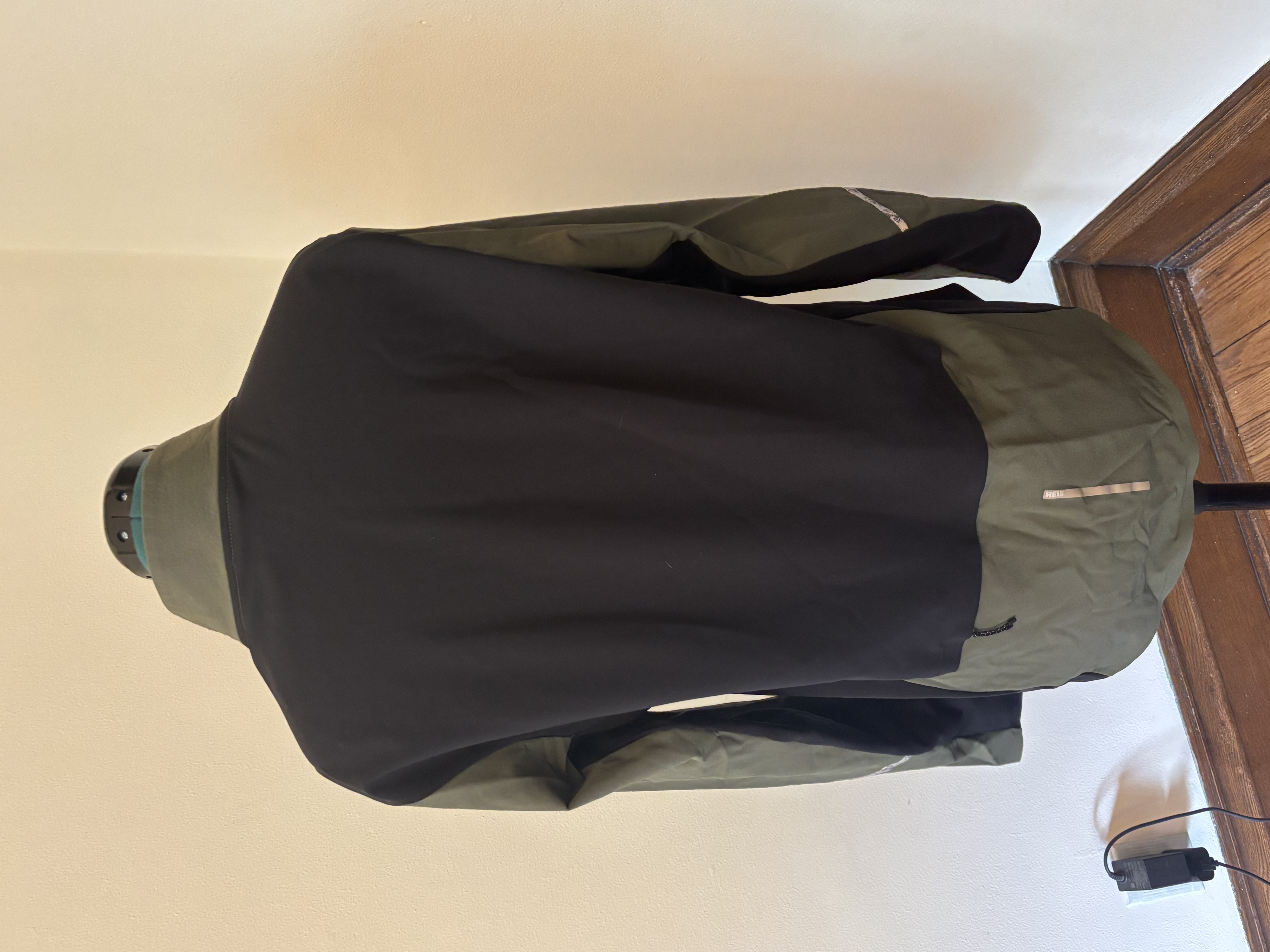 REI Co-op Green Windbreaker Jacket