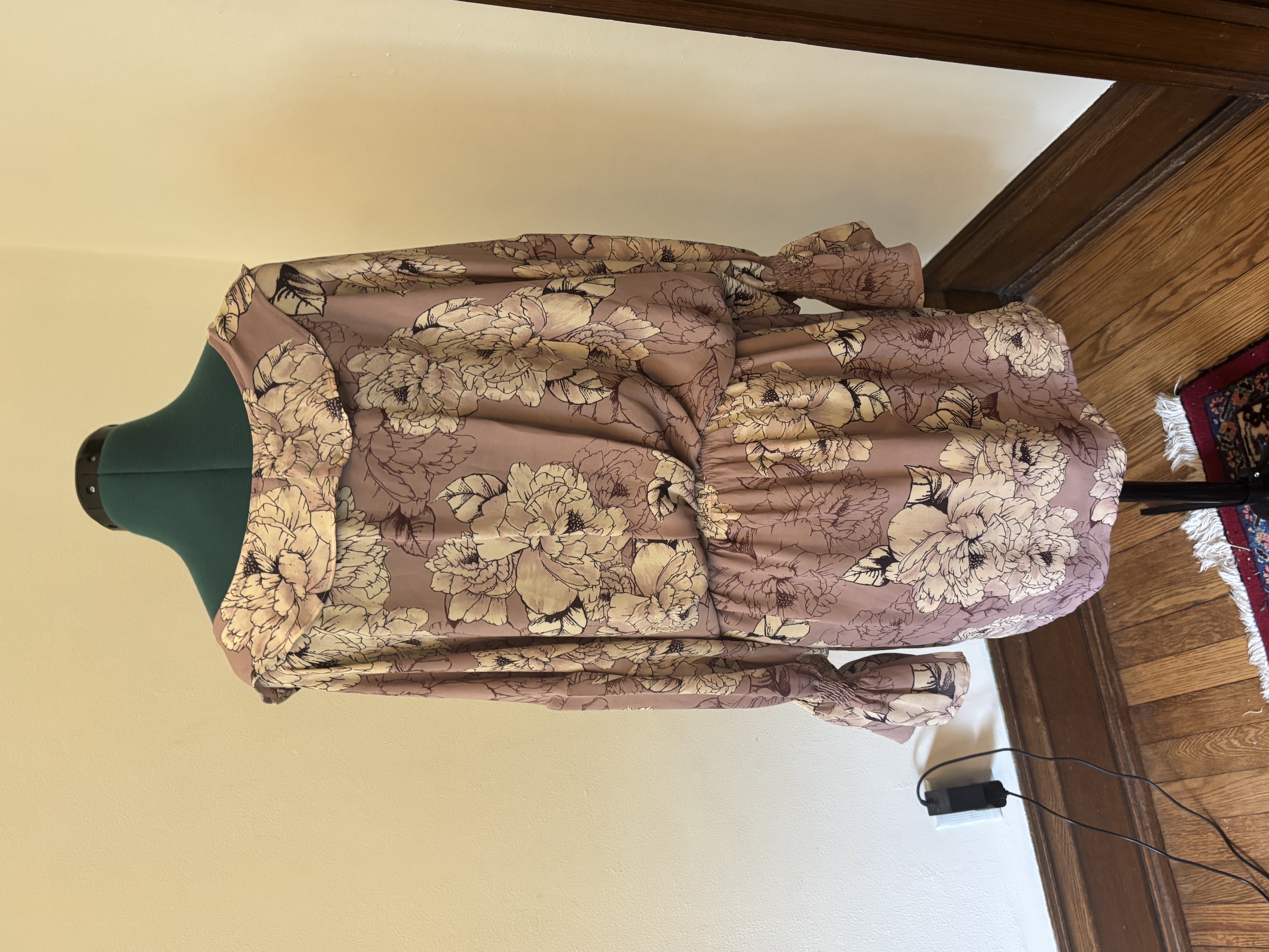 Vici Floral Ruffle Mini Dress