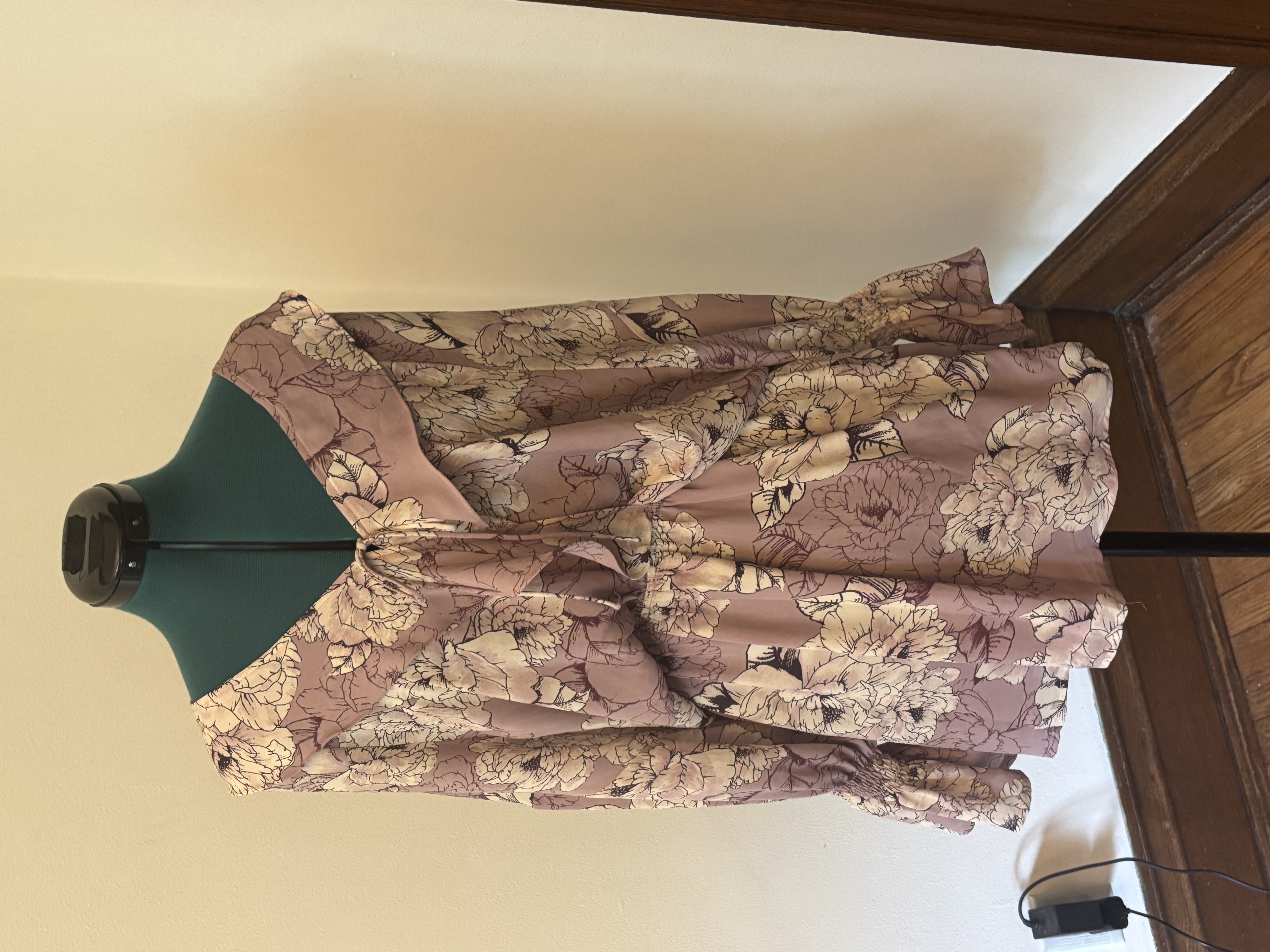 Vici Floral Ruffle Mini Dress