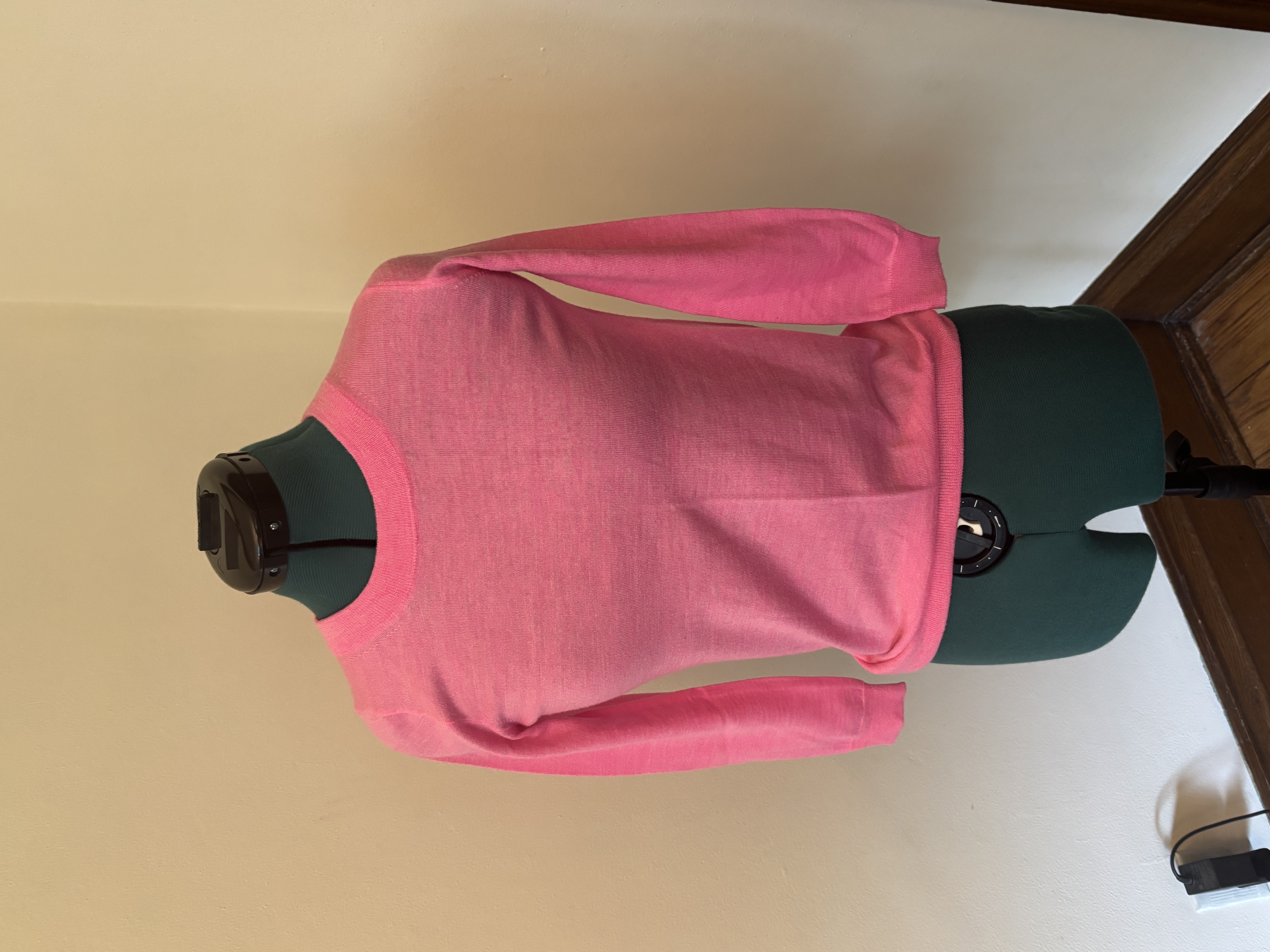 J.Crew Bright Pink Knit Sweater