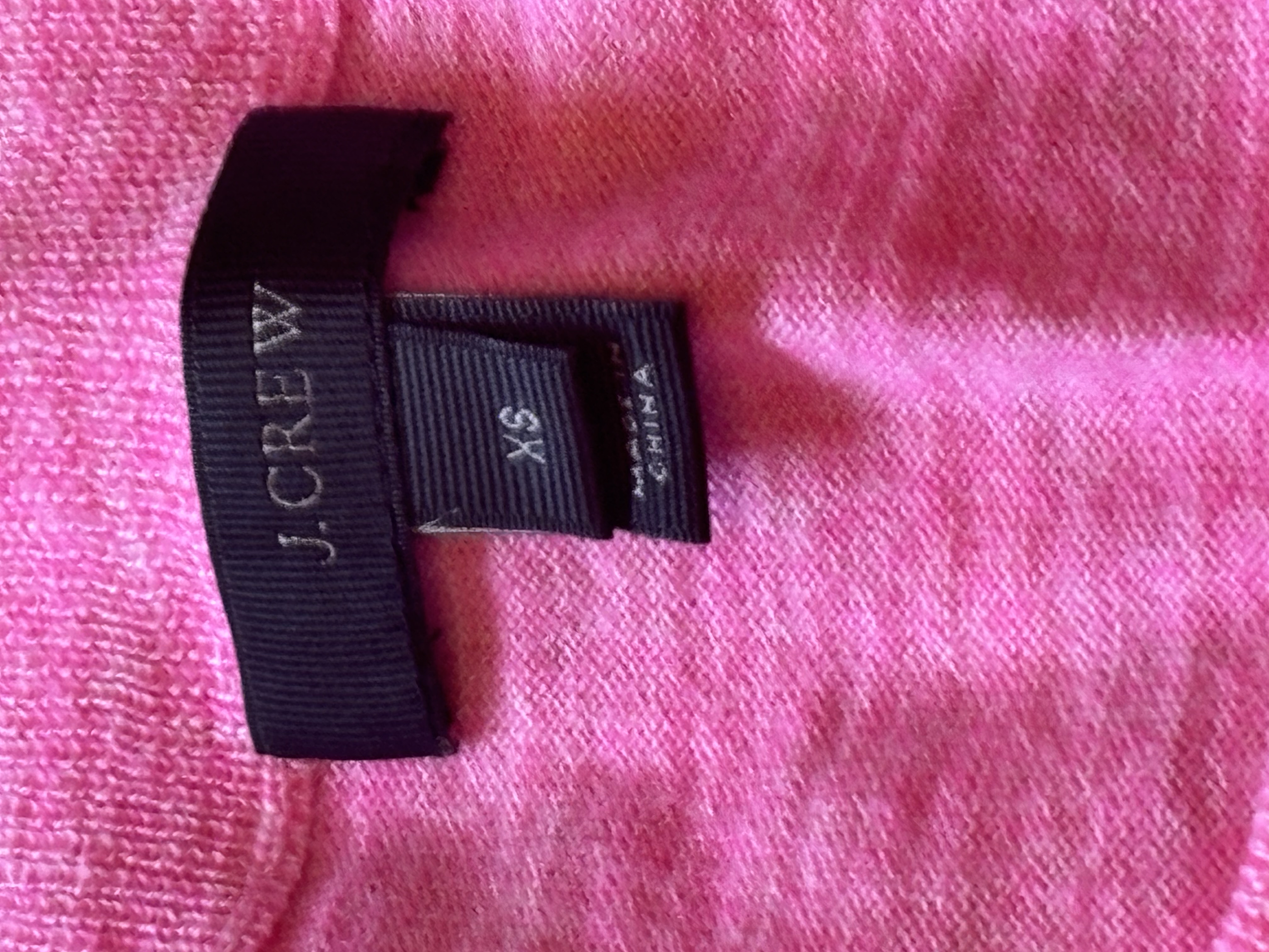 J.Crew Bright Pink Knit Sweater