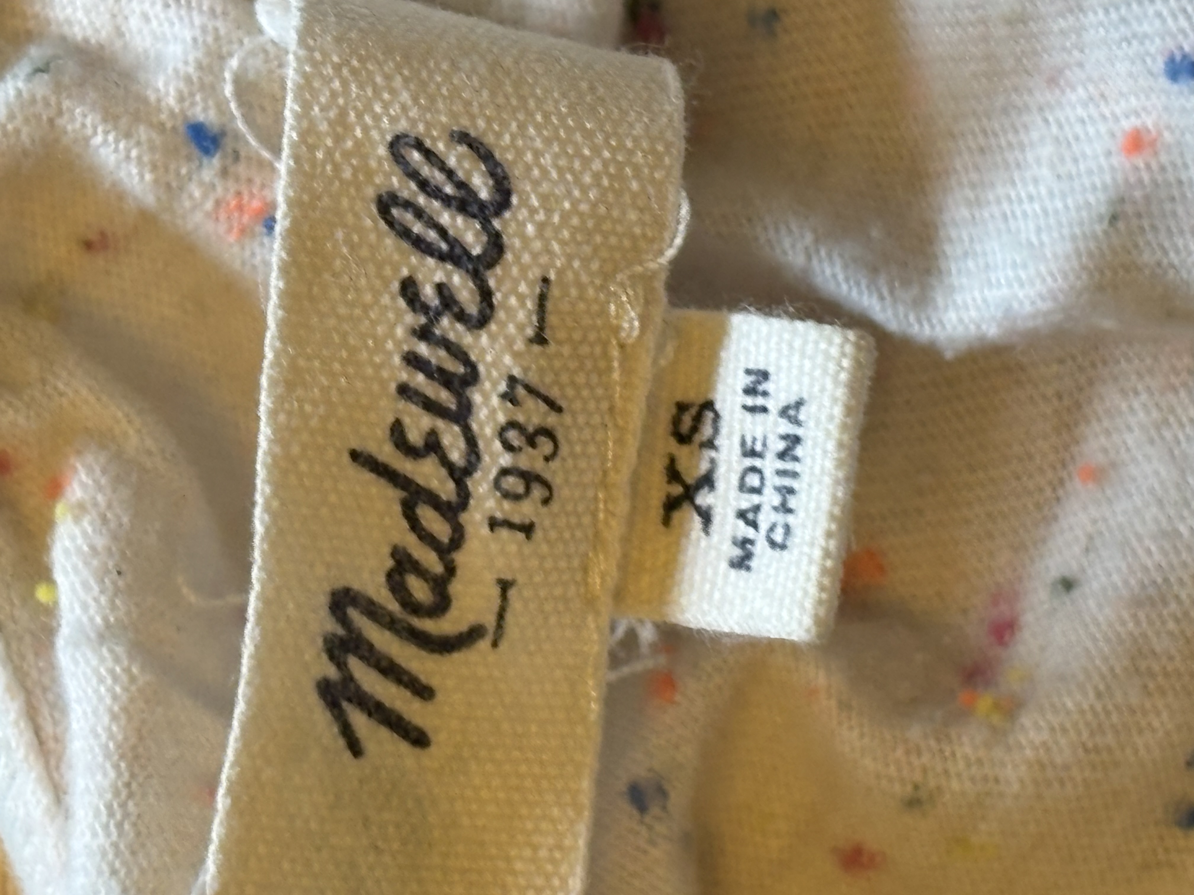 Madewell Speckled V-Neck Tee