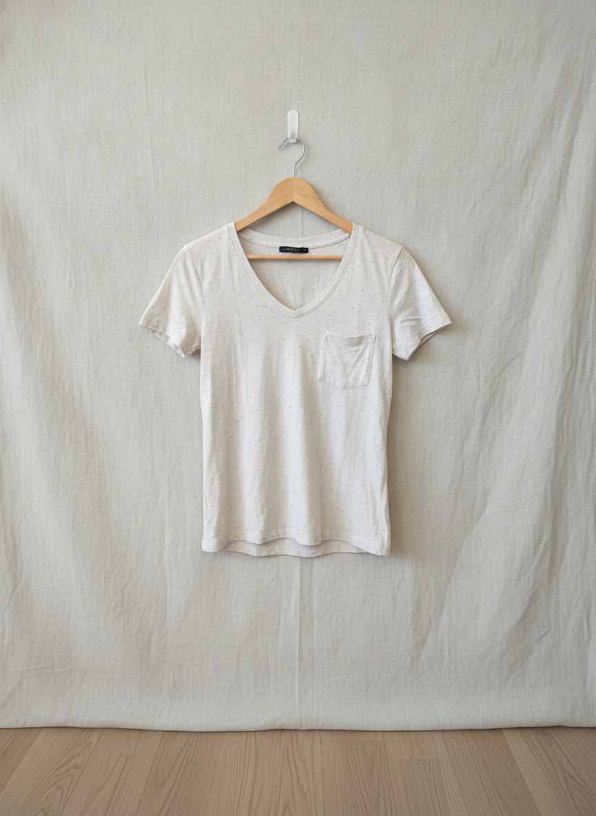 Madewell Speckled V-Neck Tee