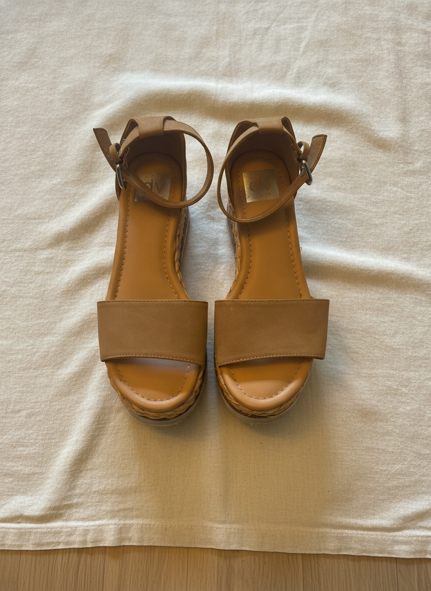 Dolce Vita Tan Wedge Sandals