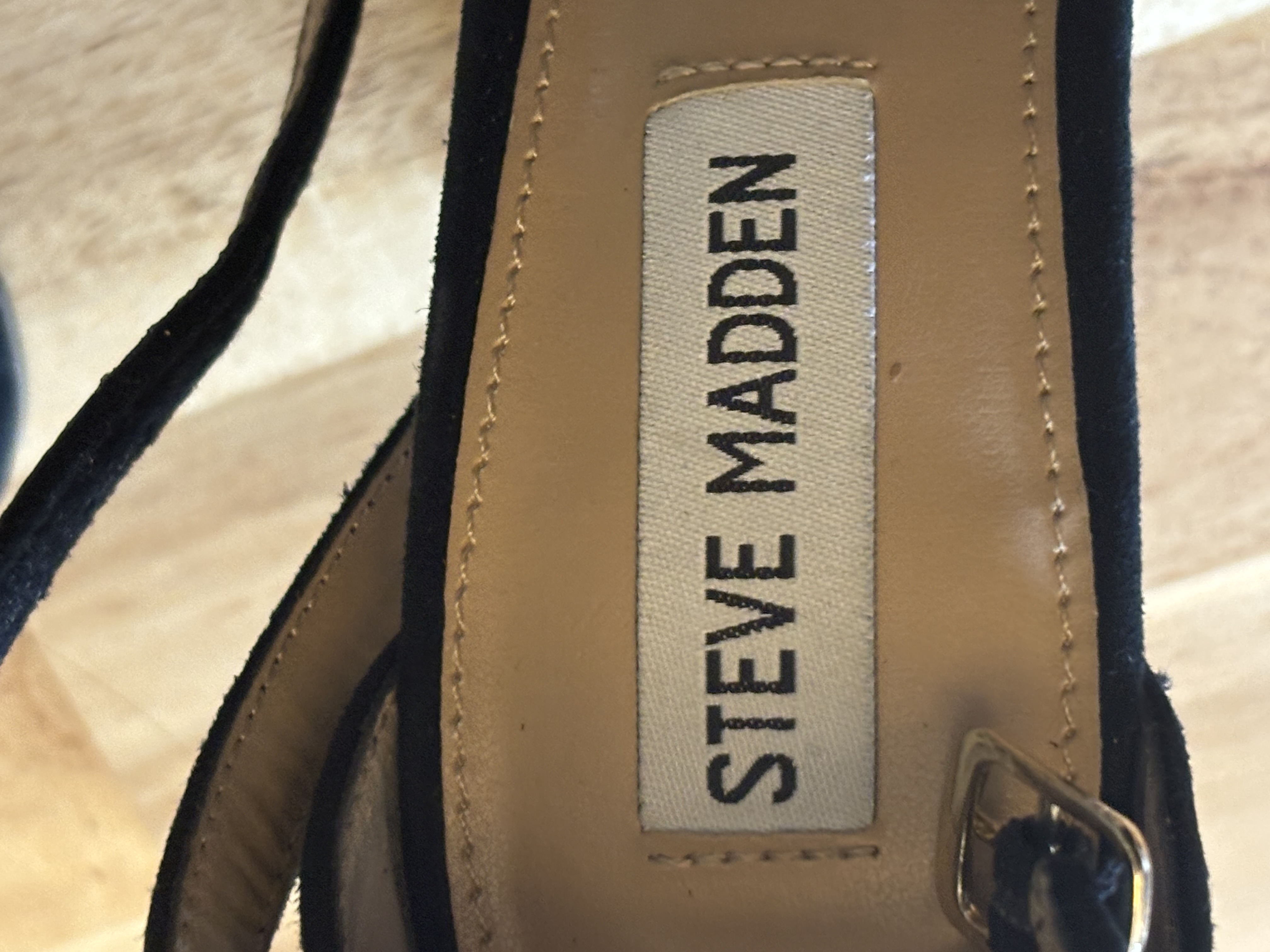 Steve Madden Chic Black Heels