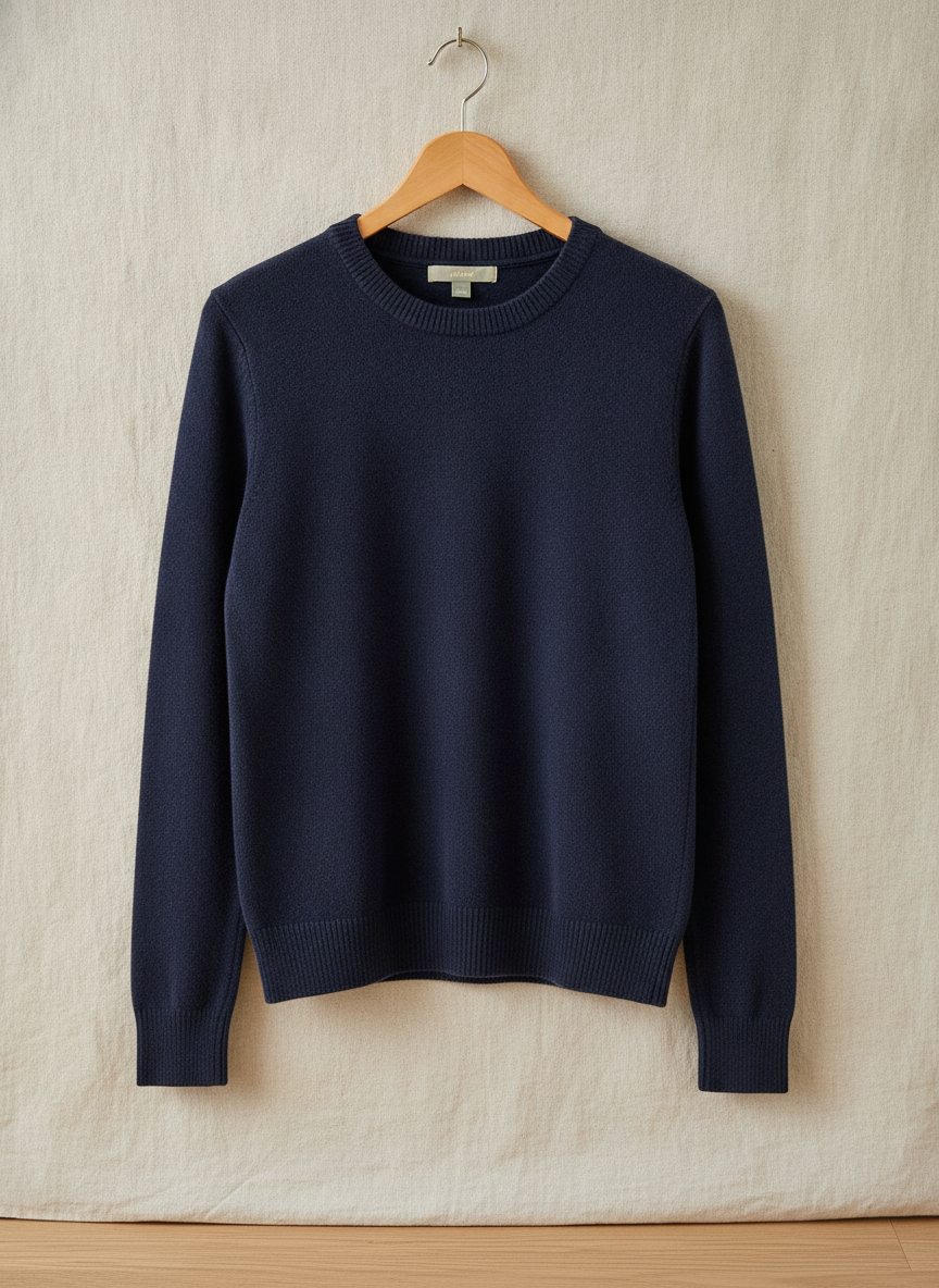 J.Crew Classic Navy Crewneck Sweater